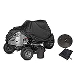 FSLLOVE FANGSHUILIN Riding Rasenmäher/Traktorabdeckung 210d wasserdichtes Hochleistungs-Haltbarkeit UV. Schutz universell.