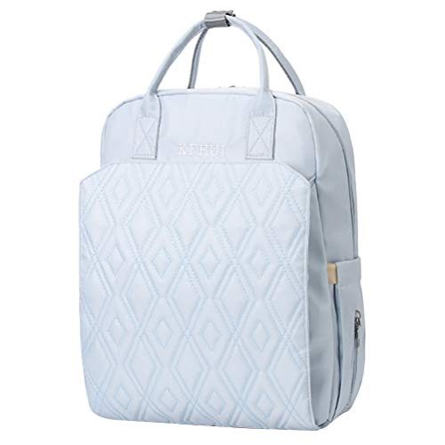 TOYANDONA Bolsa de fraldas multifuncional, bolsa leve para fraldas, bolsa para mamãe, impermeável, g