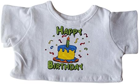 Stuffems Toy Shop Happy Birthday T-Shirt Fits Most 14" - 18" Build-a-Bear and Make Your Own Stuffed Animals image 3