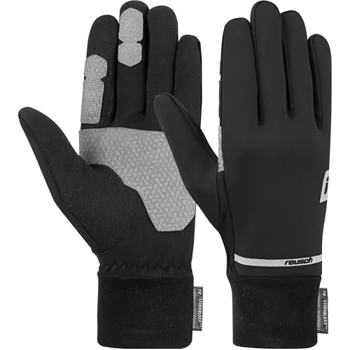 Reusch Unisex Hike & Ride Stormbloxx Touch-Tec Gants, Black-Silver, 6.5