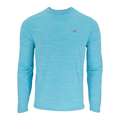 The American Outdoorsman Men's Long Sleeve Shirt, Cationic Sun Tee UPF 50+ Sun Protection for Outdoors