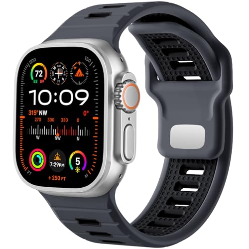 Odbeai Sport Band — Waterproof Silicone Strap for Apple Watch 38–49mm