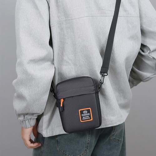 Crossbody Bag for Men Mini Shoulder Bag Versatile Adjustable Shoulder Straps Trendy For Outdoor Travel2