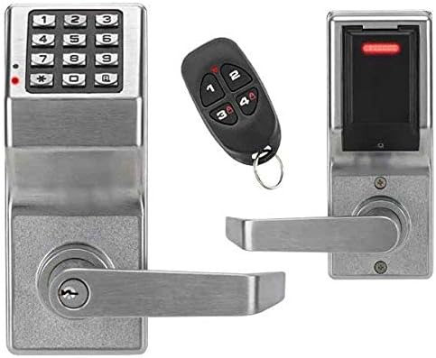 Trilogy DL2700LD Access Control Lever Lock/w/Remote Release FOB & Classroom Lockdown/Satin Chrome - 26D (Alarm Lock)