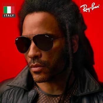 Ray-Ban RBR0101S LENNY KRAVITZ X AVIATOR REVERSE Sunglasses With