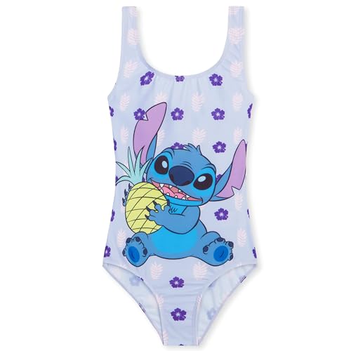 Image of Disney Girls One Piece Swimming Costume, Comfortable Stretchy Swimsuit - Girls Gifts