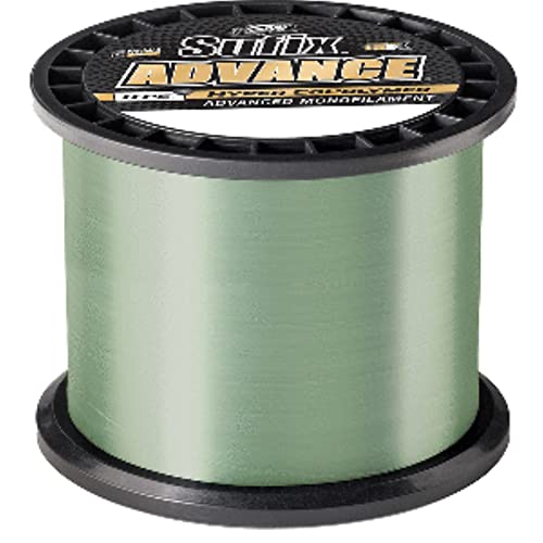 Sufix Advance Monofilament 12 lb Low-Vis Green - 1200 Yds #1