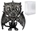 POP Game of Thrones - Drogon (Iron) Funko Pop! Vinyl Figure (Bundled with Compatible Pop Box Protector Case), 0, 3.75 inches