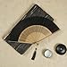 Fine Silk and Foldable Fan Delicate Texture, Lightweighted Chinese Wood Fashionable