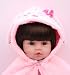 iCradle Reborn Baby Doll Niña Realista 24 Pulgadas 61cm Hermosa Muñeca Silicona...