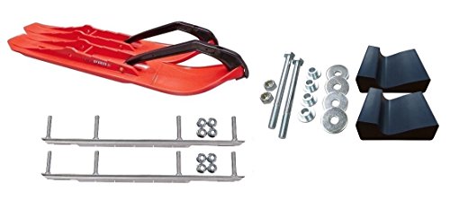 C&A Pro Red XCS Snowmobile Skis w/ 9
