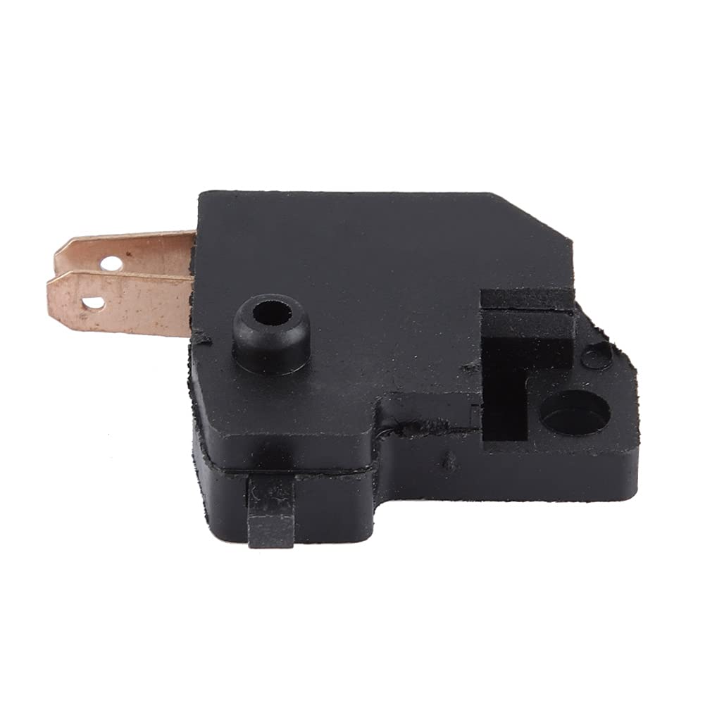 Brake Stop Light Switch, Black Rugged Fast Response Brake Light Switch, Right Brake Light 8g / 0.3oz for Brake Light Motorcycl