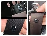 KAPSING 20 Paar Sicherheitsgurt Clip Gurtverlängerung Auto Gurt Stecker Gurtstopper Sicherheitsgurt Stopper Verhindert das Verrutschen des Gurtschlosses Kompatibel mit Alle Fahrzeuge