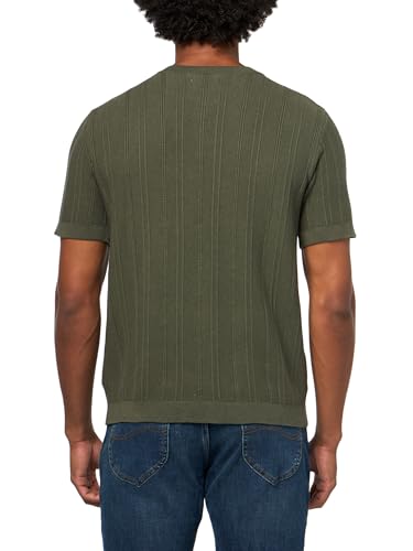 Lucky Brand Men's Short Sleeve Henley Sweater2