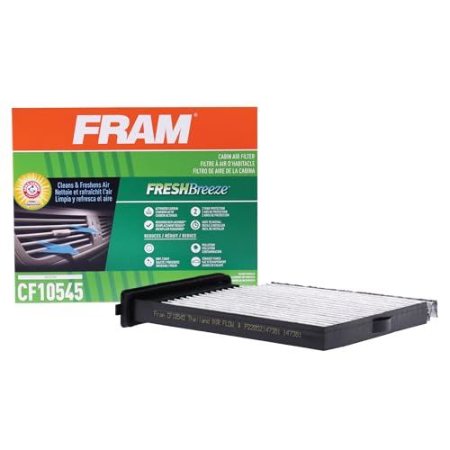 Filtro de aire de cabina Fram cf10545 con tecnología Fresh Breeze