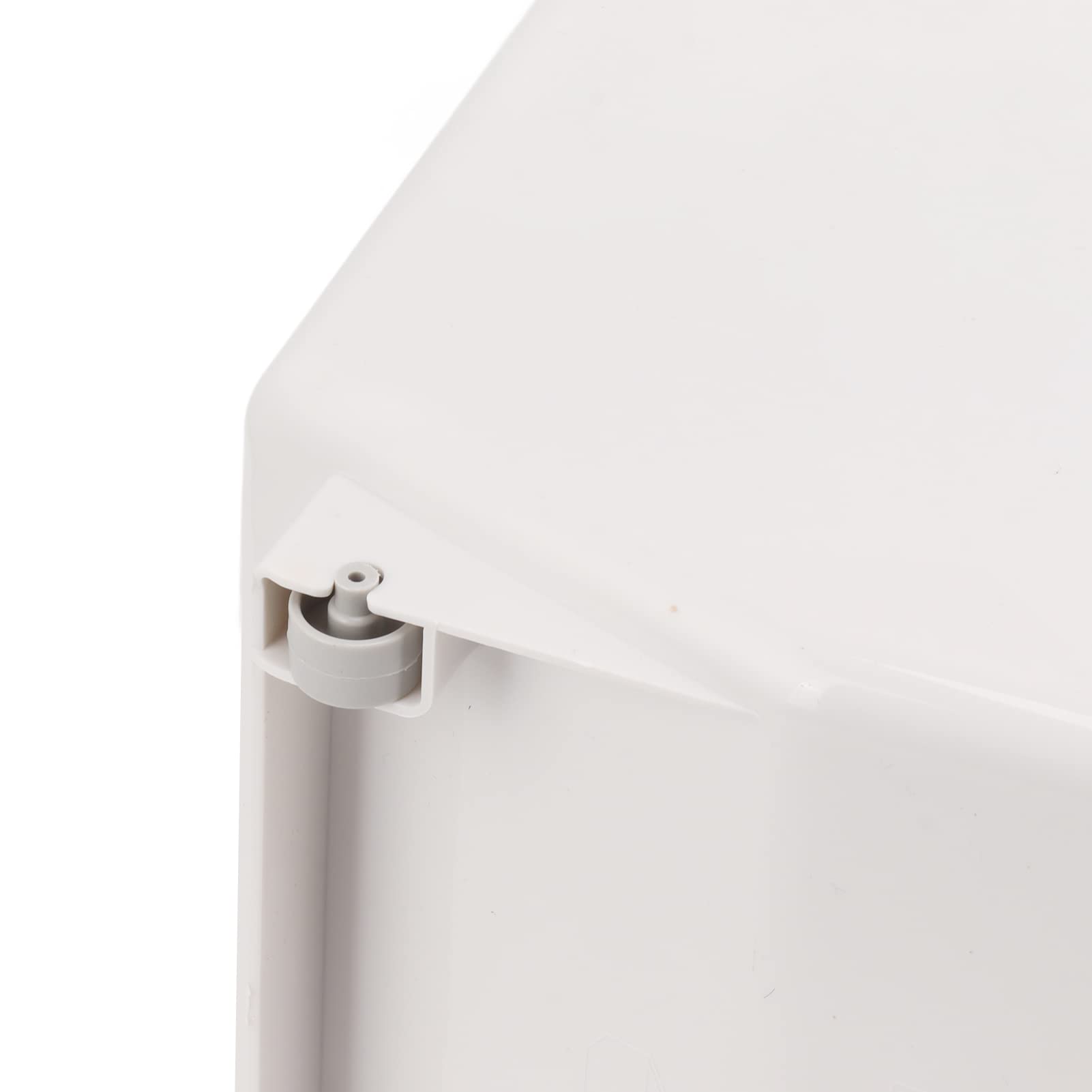 FTVOGUE Grande Contenitore Ermetico per Alimenti, Dispenser per Riso da 20 Libbre, con Coperchio Sigillato e Misurino, per Dispensa da, Alimenti Secchi, Cereali, Fagioli (Grigio 15 kg)