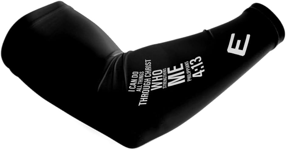 Elite Athletic Gear Manguitos de compresión religiosos - Tallas para jóvenes y adultos - Deportes y fitness - Se venden individualmente