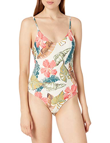 Rip Curl Junior's One Piece Swimsuit, Hot Coral, S