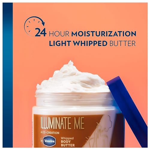 Vaseline Lotion - Illuminate Me Body Butter, Whipped Shea Butter Co-Created with Black Women for Luminous, Glowing Skin, Moisturizing Lotion for Extremely Dry Skin, Scented, 11 Oz Ea (Pack of 6) - Image 6