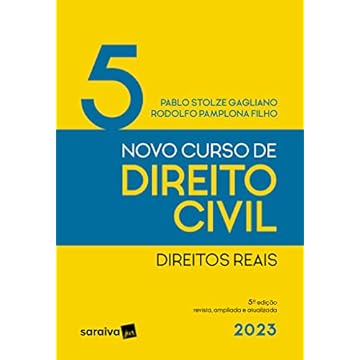 Capa do livro Novo Curso De Direito Civil - Vol. 5 - Direitos Reais - 5ª edição 2023: Volume 5
