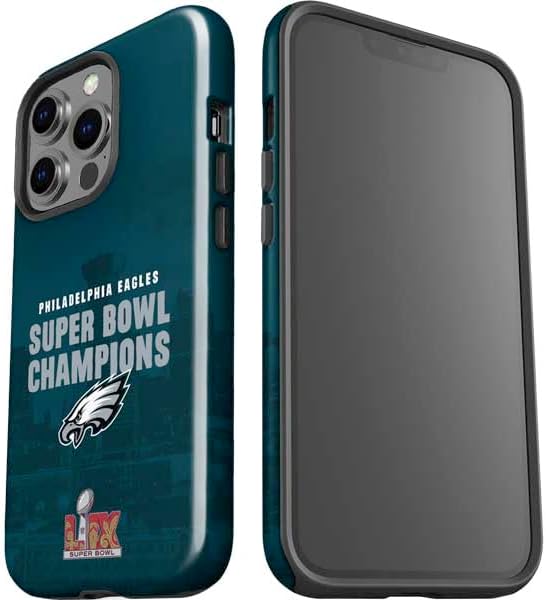 Skinit Impact Phone Case Compatible with iPhone 14 Pro - Officially Licensed NFL Philadelphia Eagles Super Bowl LIX Champions Design