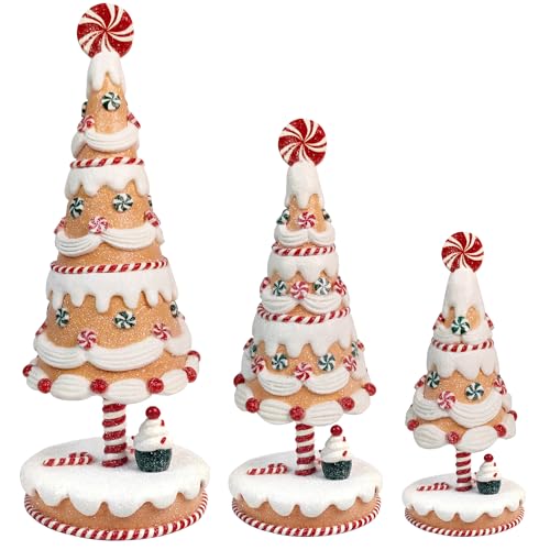 KPCB Tech Gingerbread Christmas Decoration - Set of 3 Gingerbread