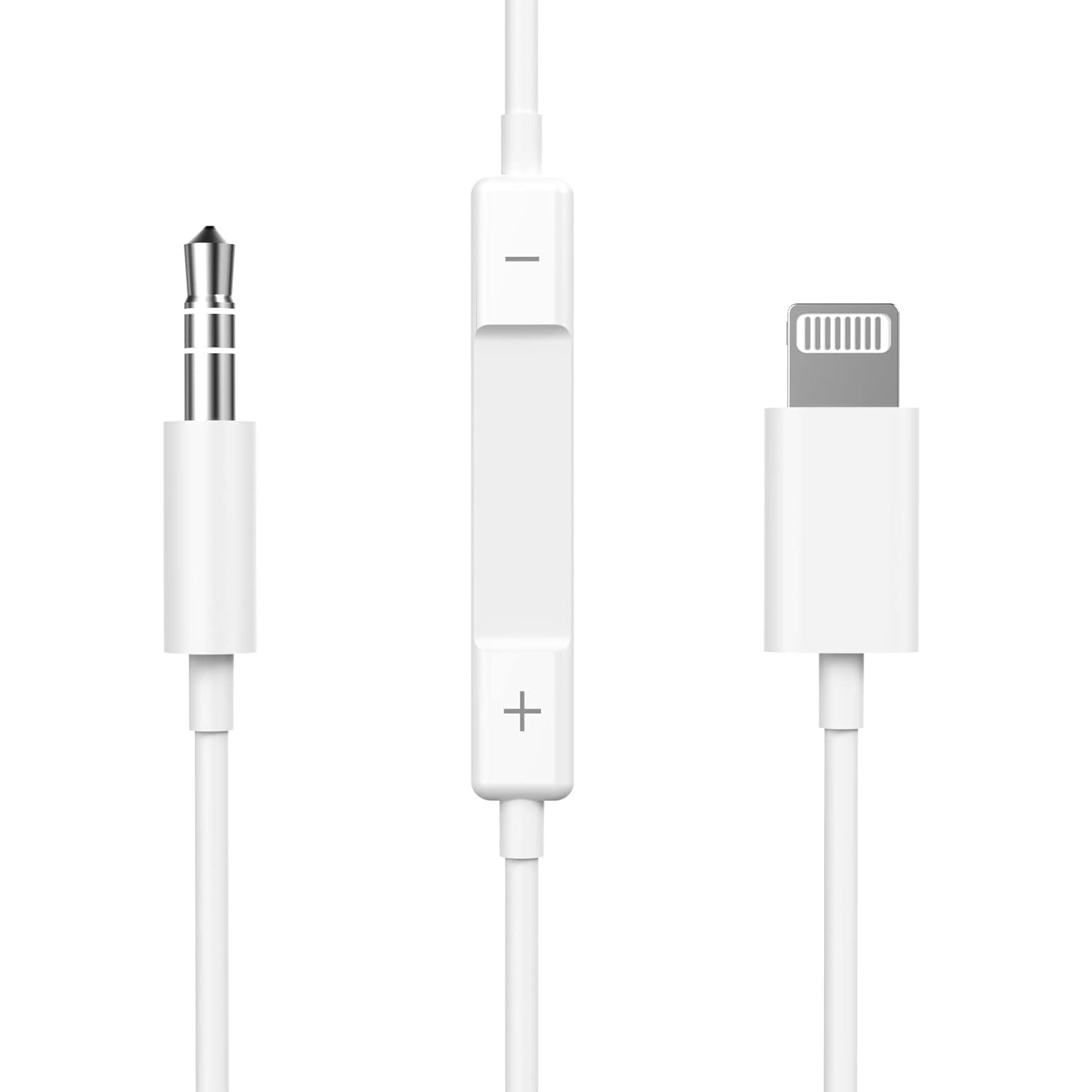 [Apple MFi Certified] iPhone AUX Cord for Car Stereo