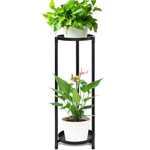 BDLLMDES VeyFolzin.st Support pour plantes, Support de pot de fleurs en métal, Porte-pot de...