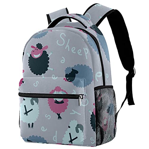 Sac à dos d'école ergonomique pour soulager le dos avec style fleuri