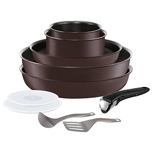 Tefal l6559802 Ingenio 5 kock stekpannor set / kastruller aluminium svart, aluminium, svart, 24 x 29 x 29 cm