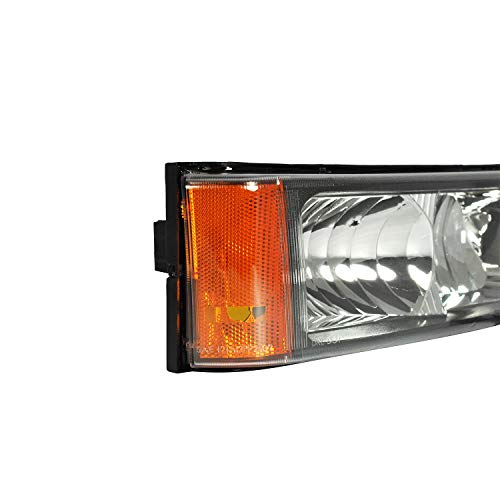 Right Passenger Side Parking and Turn Signal Light Assembly for 2002-2006 Chevy Avalanche 1500 and 2003-2006 Chevy Silverado 1500 - GM2521185
