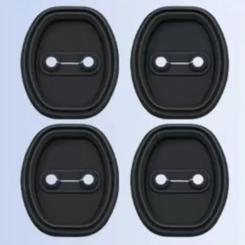 IVYMEIMEI 4 Pezzi Protezione per Serratura Portiera per Smart Fortwo 451 453 Forfour 450 452 454, Imbottitura Antiurto con Riduzione del Rumore Accessori per La Protezione degli Interni