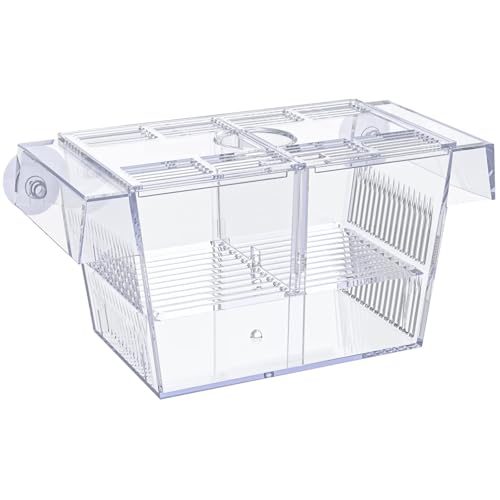 Pawfly Aquarium Fish Breeding Box Acrylic Hatchery...