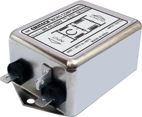 EMITECH ME-6SJ29RF DUAL STAGE COMMON + DIFFERENTIAL MODE EMI FILTER (6) (B09JZQFPSJ) Amazon Price History, Amazon Price Tracker