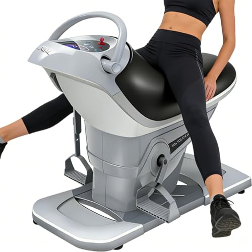 Image of Electric Horse Riding Machine,Abdominal Exercise Machine,3D Horse Riding Exercise Simulator,3 Intelligent Modes,20 Speed,Home Gym Workout Equipment for Gymnasium, Indoor Training