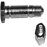 Oregon 80-740 Lot de 5 Boulons de cisaillement pour fraise à neige pour Ariens 510015 - 5 cm - Longueur 5/16/18
