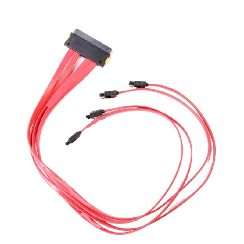 Adaptador SFF-8484 32Pin a 4 SATA 7Pin splitter cable miniatura 2