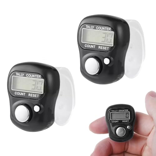 Compteur Manuel,Compteur Digital,2 Pcs Compteur Clicker,Compteur Numérique,Compteur Electronique,Compteur électronique,Compteur...