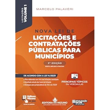 Capa do livro Nova Lei de Licitações e Contratações Públicas para Municípios 3ª edição (2025)