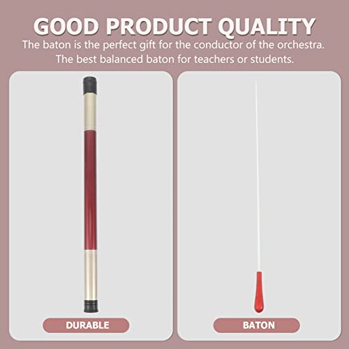 Holibanna 2 stuks concert praktische muziekshow prestaties (donkerrood) - Image 7