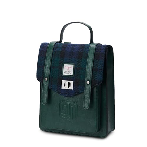 Islander HarrisTweed The Mini Carloway Backpack (Black Watch)