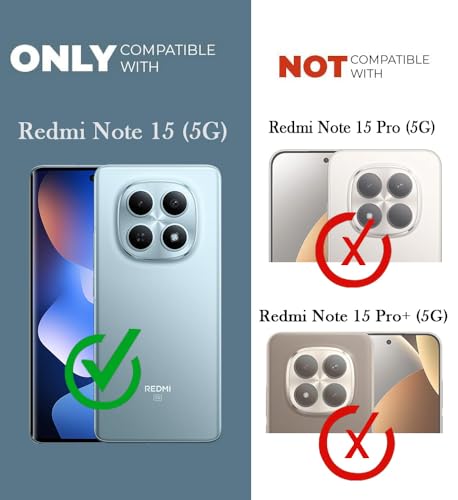 Image of Jkobi Rubberised Back Cover Case for Xiaomi Redmi Note 15 5G | Redmi Note 15 SE 5G (Textured Grip Design | Micro-Fiber Cloth Inside | Slim and Light Weight | Soft Touch and Feel)