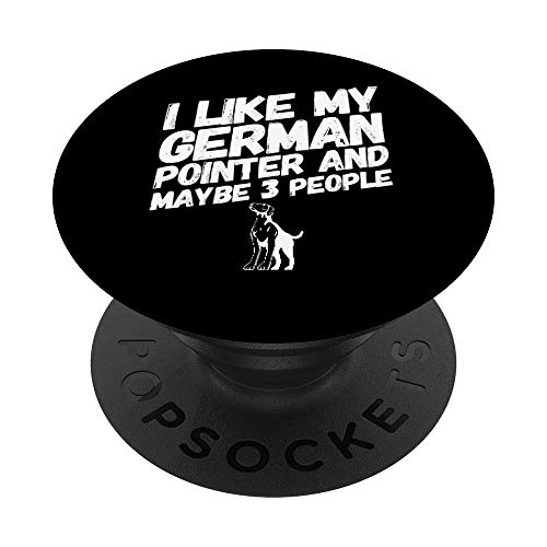 German Shorthaired Pointer Dog Owner Coffee PopSockets Grip and Stand for Phones and Tablets