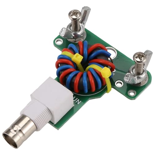 Aboiled Portátil 4: 1 RF corto onda dipolo antena Balun Mini Barron impermeable