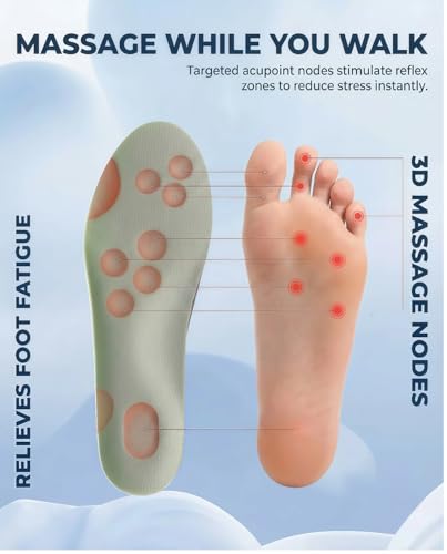 2 Pares Plantillas 4D Steppers Cloud para Mujeres y Hombres miniatura 5