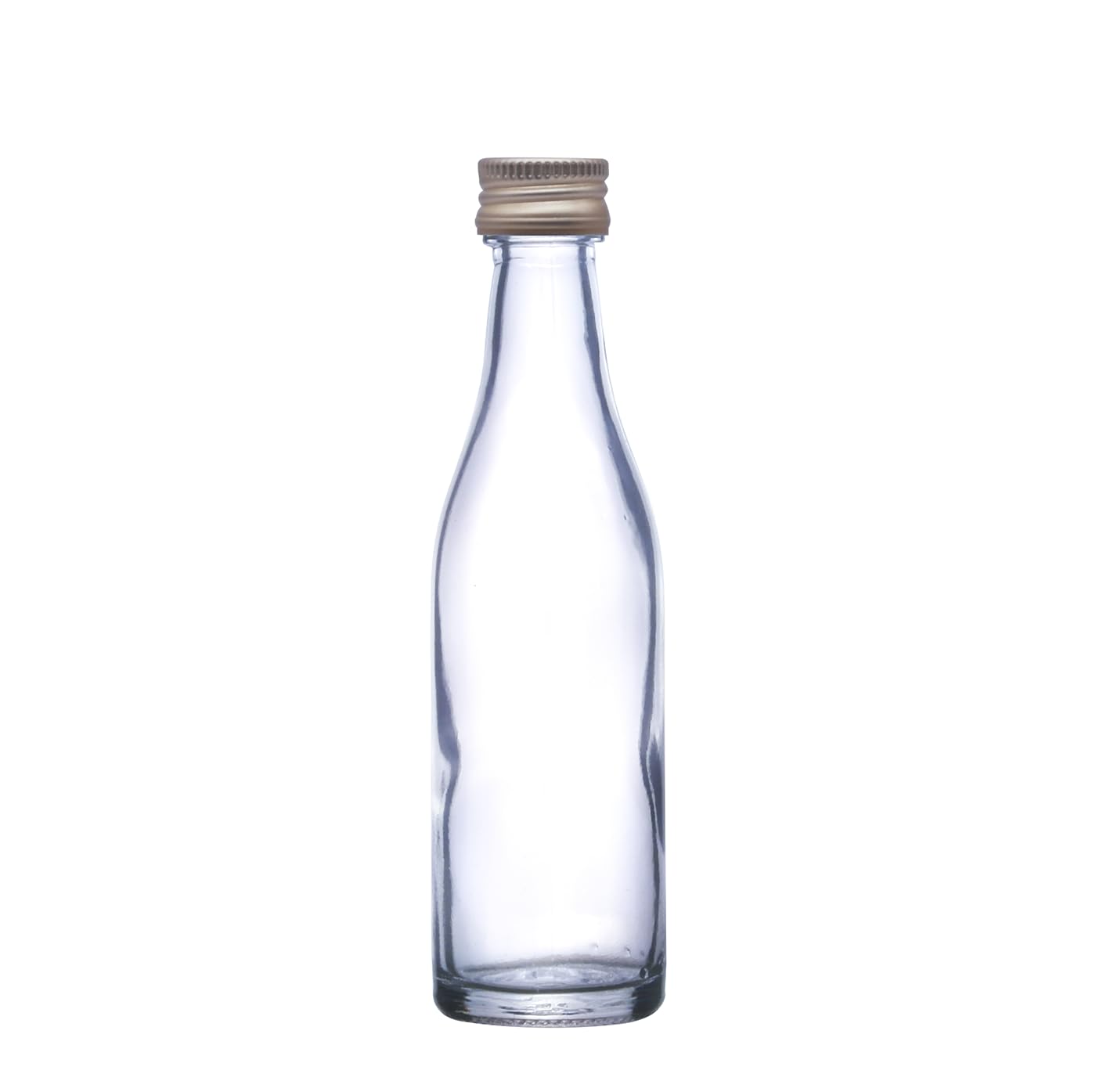Wares Of Knutsford Gold 36 X 50Ml Mini/Miniature Glass Bottles With Caps (Lemonade). Wedding Favours, Small Gifts Of Wine, Liquers, Spirits, Homemade Drinks
