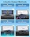9.26'' Carplay Screen for Car with Netflix/TikTok, 3-in-1 Wireless Apple CarPlay, Android Auto & Android System Car Play Touchscreen, Built-in Apps, Split-Screen, WiFi/Hotspot Connectivity, GPS, Siri
