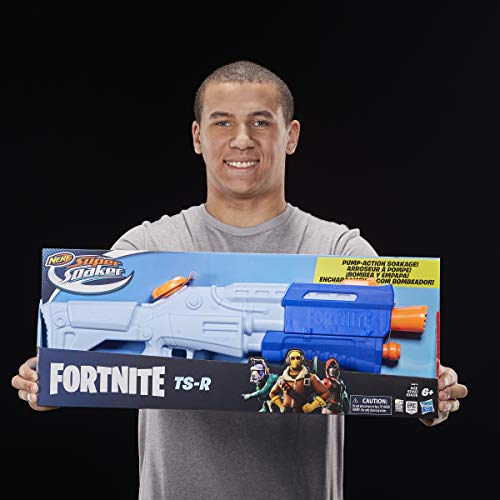 Nerf Fortnite Ts-R Super Soaker Water Blaster Toy, Blue #TOP4