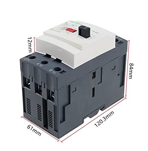 MPCB de protección de motor GV3 disyuntor magneto térmico regulable 56-80A 4