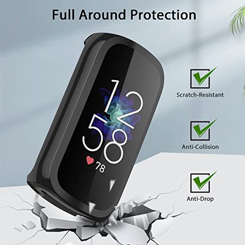 Screen Protector Compatible with Fitbit Luxe - Image 3